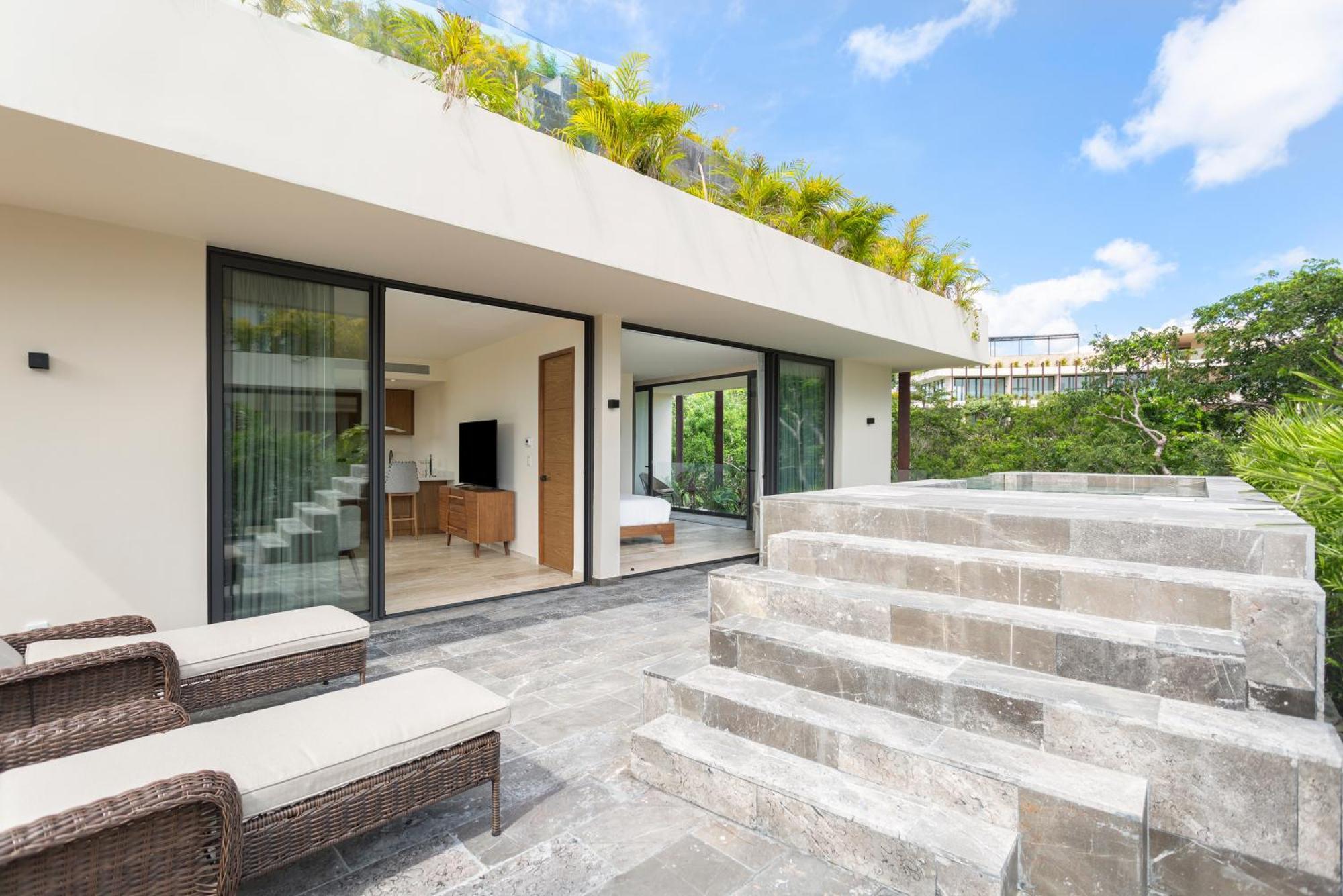 Mistiq Temple II Luxury Apartment Tulum Rom bilde